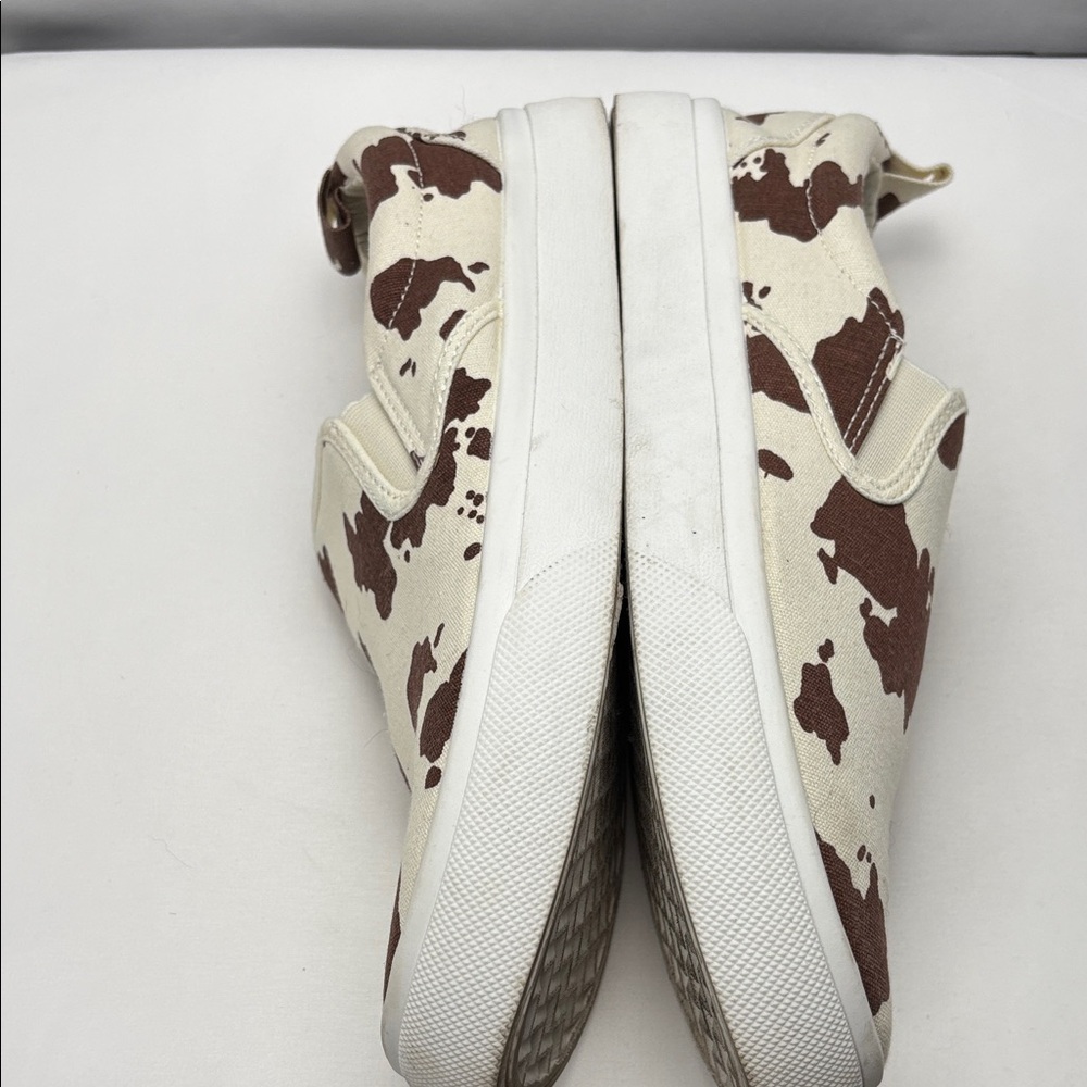 Maurices Women’s Sz9.5 Brown and White Slip-On Sneakers - Picture 7 of 10